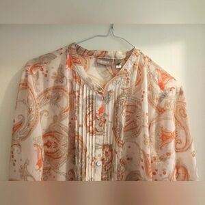 Chicos Sheer Blouse. Size 2 ( xl). Preloved